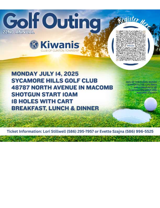 Kiwanis Club Golf Ad Turning Point