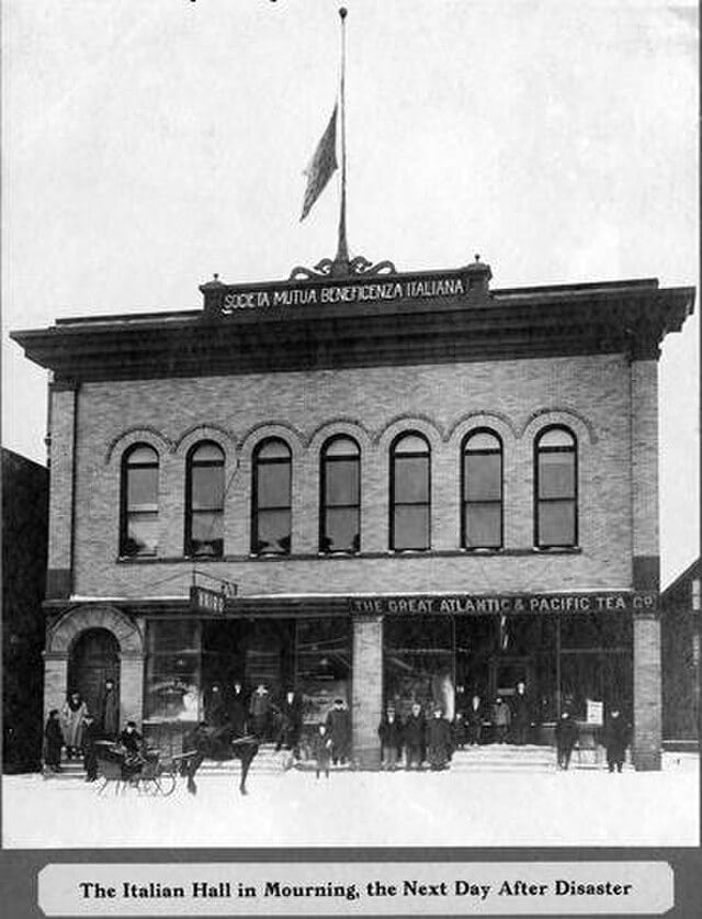 Italian Hall Disaster in Pictures Italian Hall